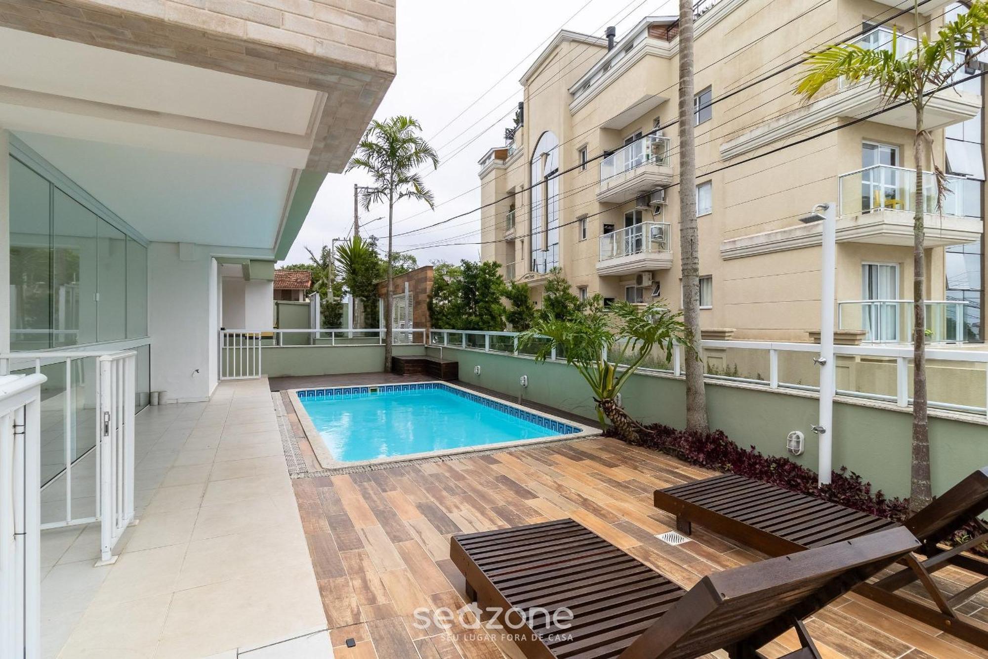 Apto C/Sacada E Churrasq A 150M Da Praia Sdp0206 Флорианополис Экстерьер фото