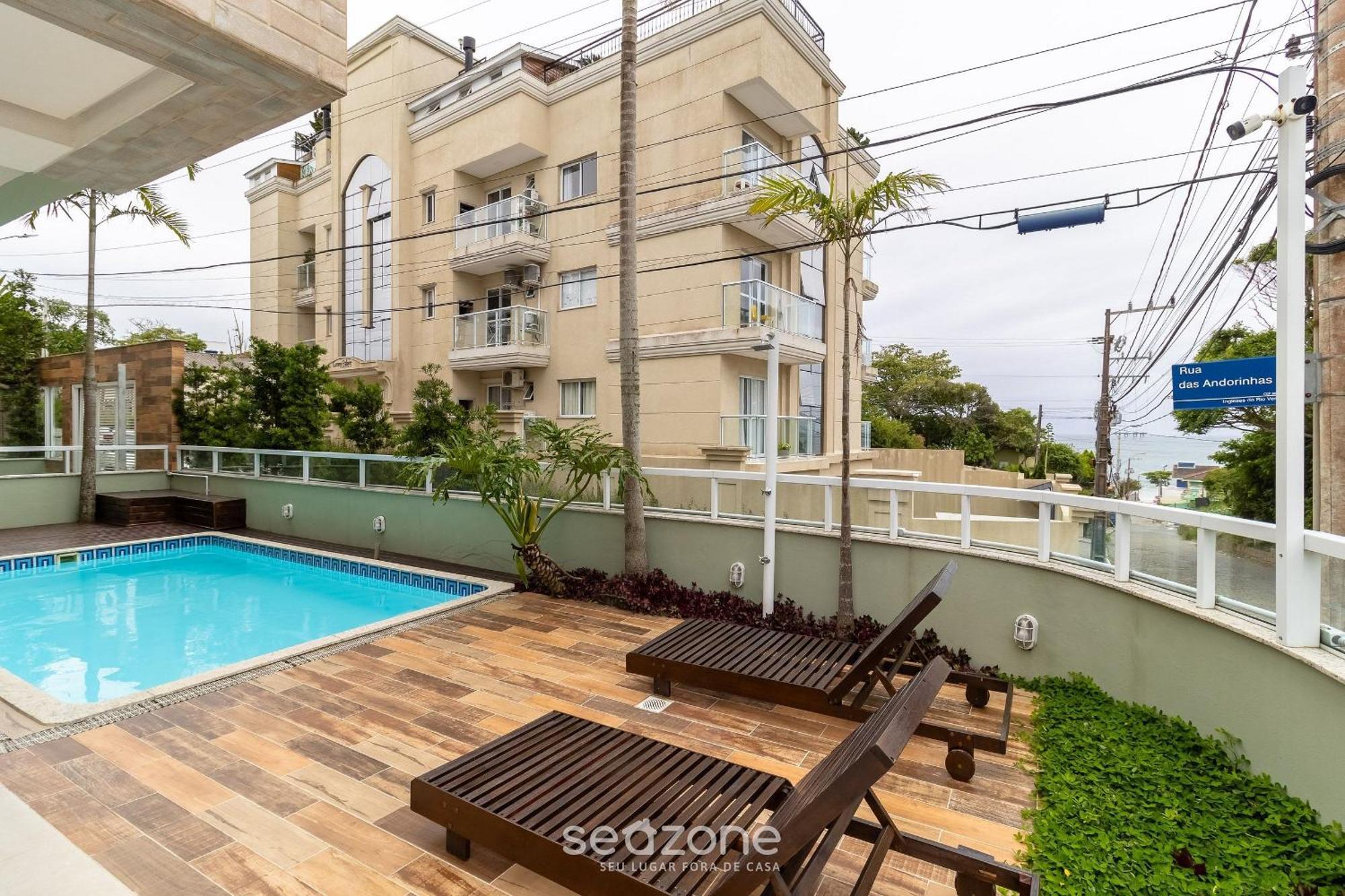 Apto C/Sacada E Churrasq A 150M Da Praia Sdp0206 Флорианополис Экстерьер фото